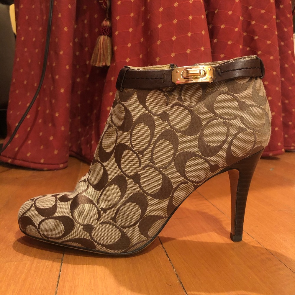 Coach ankle boots